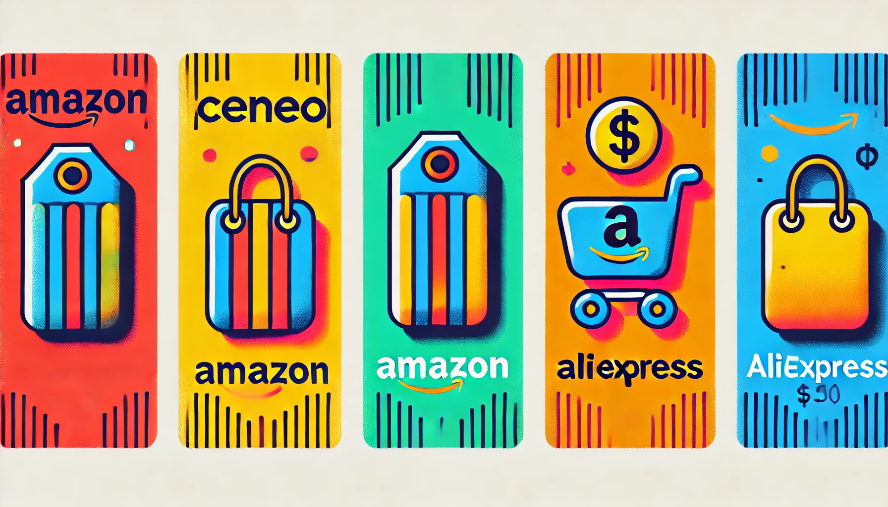 ceneo vs aliexpress vs amazon