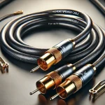 kabel audiofilski sk wysokiej jakości pozłacany w promocji