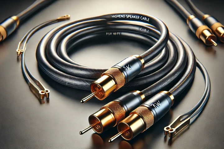 kabel audiofilski sk wysokiej jakości pozłacany w promocji